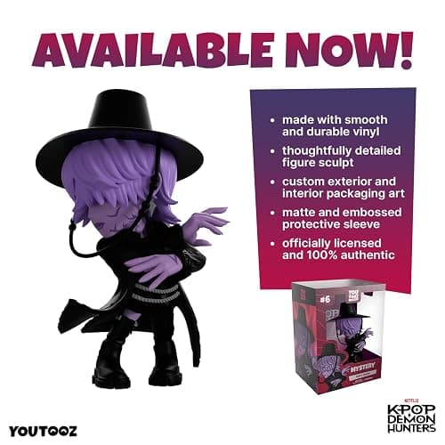 Youtooz Kpop Demon Hunters Mystery 4.8" Vinyl Figure, Collectible Mystery Figure from Kpop Demon Hunters Vinyl Collection thumbnail 5