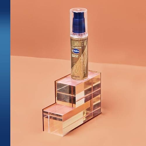 Vaseline Illuminate Me Shimmering Body Oil Created for Melanin Rich Skin, Illuminates Skin with Finishing Touch of Shimmer for Glowing Skin 3.3 oz thumbnail 9