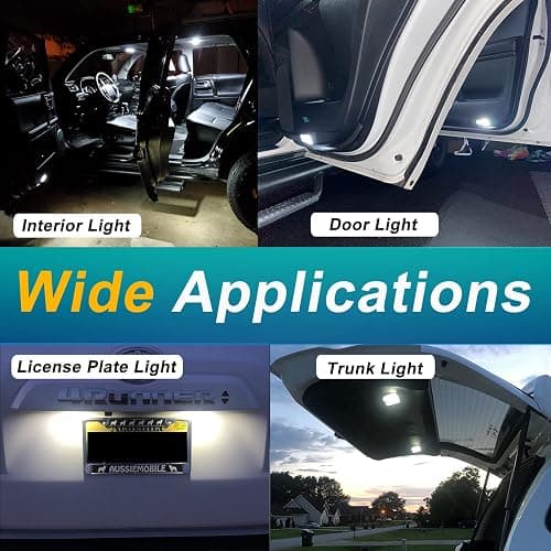 WEIMELTOY LED Interior Light Kit Package for Toyota 4Runner 2006-2021 Interior Lights + License Plate Lights + Cargo Lights + Back Up Reverse Lights + Install Tool etc. (18pcs LED bulbs total) thumbnail 7