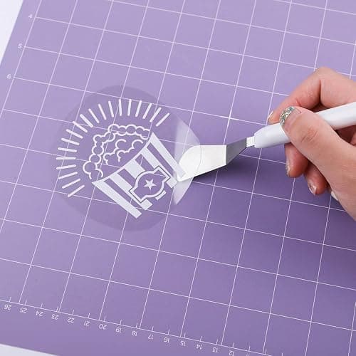 CAREGY Craft Vinyl Weeding Tools Set, Precision Craft Tools Kit, Weeding Kits for Cricut/Silhouette/Siser/Oracal 631/651/751 Vinyl thumbnail 6
