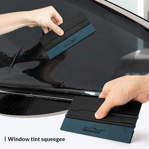 NEWISHTOOL 3 Pcs Vinyl Wrap Squeegee Different Size Felt Squeegee for Vinyl | Suede Felt Edge Squeegee Sign Making Wrap Tool for Wallpaper Smoothing, Car PPF Vinyl Wrap Window Tint Application thumbnail 6