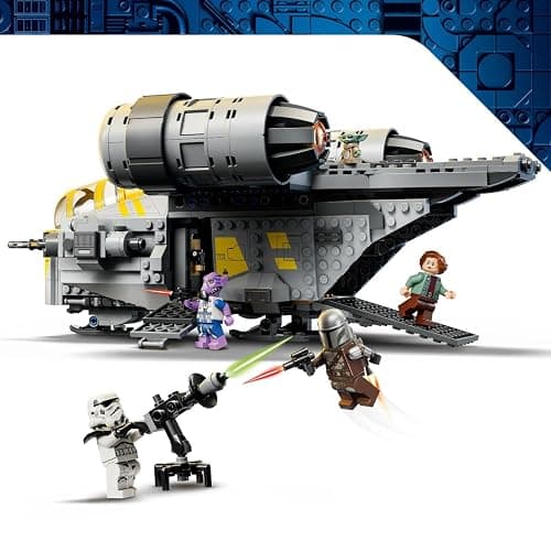LEGO Star Wars The Razor Crest 75447 | Toys for 10+ Year Old Boys, The Mandalorian & Grogu Model Kit, 4 Minifigures, Grogu Figure, Birthday Gift, 930 Pieces thumbnail 5
