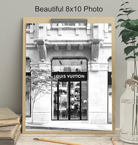 Photo of Designer Store Glam Wall Decor – Unique Designer Home Art Poster for Apartment Living room Bedroom – Chic Gift for Women Woman Wife Her Haute couture Fashion Fans– 8x10 Picture Print Wall Art thumbnail 4