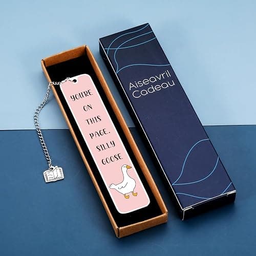 Cute Pink Stuff Gifts for Women, Girl Gifts for Women, Presents for Book Lovers, Book Maker Gifts for Readers Book Lovers Women, Book Reading Accessories for Book Club, Bookish Bookmark thumbnail 6