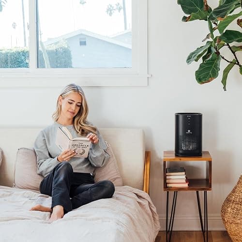 Medify MA-14 Air Purifier with True HEPA H13 Filter | 428 ft² per Hour for Smoke, Odors, Pollen, Pets |Removal to 0.1 Microns | Black, 2-Pack thumbnail 2