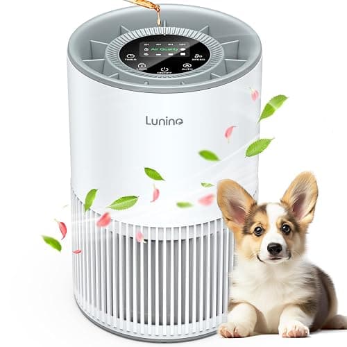 Air Purifiers for Home Large Room up to 1200ft², LUNINO H13 True HEPA Air Purifier for Bedroom with Fragrance Function, Air Quality Sensor, Sleep Mode, Air Cleaner for Pet Dander, Odor, Dust, Smoke - Image 1