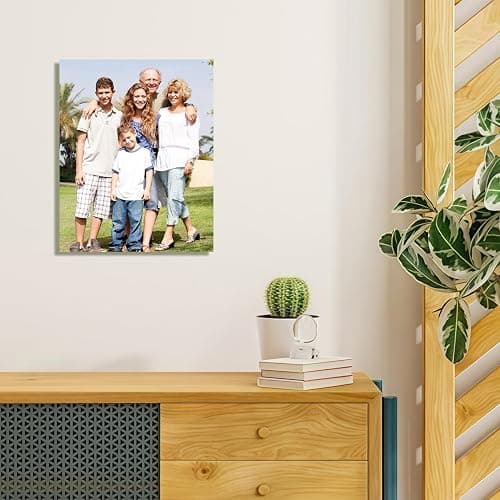 JIMUJIA Custom Canvas Art Print 8"x10" - Unframed Artwork, Personalized Wall Decor, Customizable Photo, Custom Portrait, Office, Living Room, Bedroom Wall Art(8×10in,Unframe) thumbnail 2