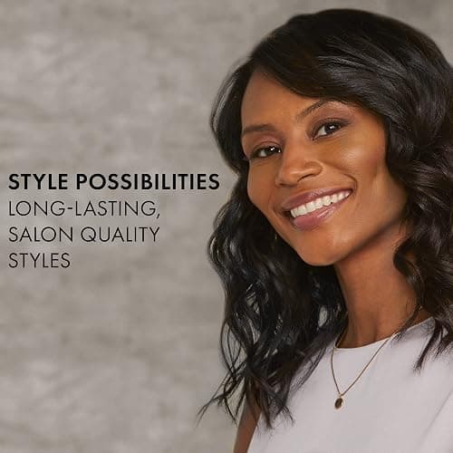 HOT TOOLS Pro Artist Black Gold Ionic 1 1/4 Inch Flat Iron - Use as Straightener for Sleek Straight Hair or Use Rounded Edges for Shiny Curls and Waves, Stylist-Preferred Styles thumbnail 2