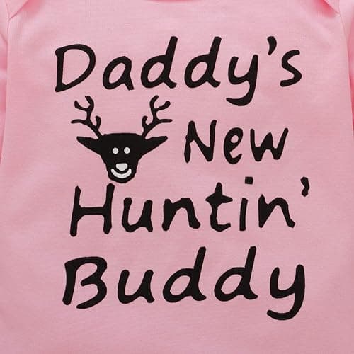BIRTHDAY SHARK Newborn Girls Outfit Baby Girl Coming Home Outfit Hunting Clothes for Girls thumbnail 7