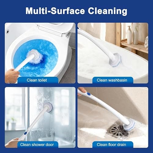 Akopryc 60pcs Toilet Cleaner Refill Pads for Clorox Wand | Upgrade 3-Layer, Won't Fall Apart, Powerful Foam, Safe On Porcelain thumbnail 5
