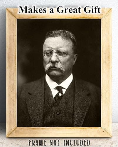 Lone Star Art Theodore Teddy Roosevelt Portrait - 11x14 Unframed Print - Great Vintage Decor, Also Makes a Great Gift thumbnail 2