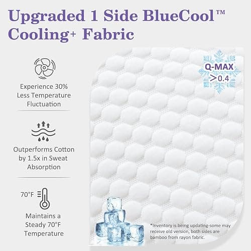 HOMELAB Cooling Adjustable Shredded Memory Foam Pillow, Queen 20x28, 1 Pack | Adjust the loft for side, back or stomach sleeping; the cooling removable cover adds comfort to the Queen 20x28 pillow. thumbnail 3