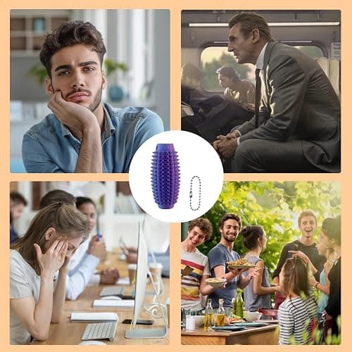 3Pcs Upgrade Little Ouchies Pain Stim Fidget, Pocket Mini Fidget Toy for Adults,3D Printed Fidget Toys Anxiety Relief Items, Anxiety Relief Items Pain Stim Bumpy Fidget Novelty Gift Bags for Kids thumbnail 4