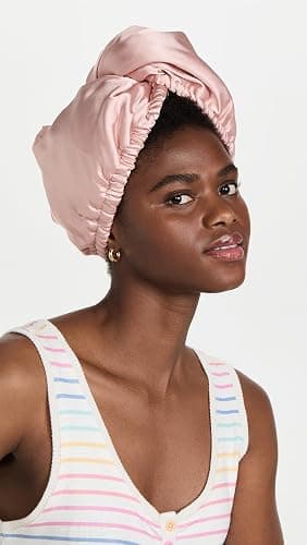 Kitsch Microfiber Hair Towel Wrap for Women - Satin Blush | Ultra Absorbent Microfiber Bath Towel for Wet, Curly, Long or Short Hair, Anti-frizz Hair Wrap thumbnail 2