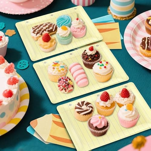 OuMuaMua 50Pcs Back to School Notebook Plates with Pencil Napkins First Day of School Party Supplies Disposable Decorative Paper Plates for Graduation Preschool Kindergarten Table Decor, Serves 25 thumbnail 7
