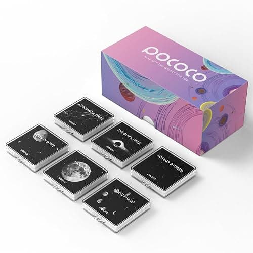 POCOCO Galaxy Projector + Moon and Stars Discs (6 Pieces) thumbnail 3