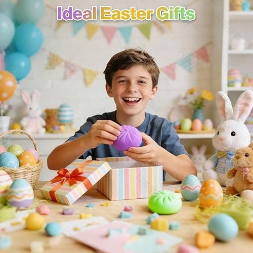 Dumpling Squishy Mystery Box, Dumplings Squeeze Stress Balls for Kids & Adults, Sensory Fidget Toys for Anxiety Relief, Crazy Fun Surprise Dumpling Ideal Gift for Boys,Girls,Teens(Pink) thumbnail 2