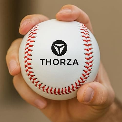 Thorza Weighted Baseballs for Pitching & Throwing Training - Velocity Building Balls for Hitting Practice & Strength Development - Youth to Pro, (6,8,10 and 12 Oz) - Set of 4 (9" Balls) thumbnail 4