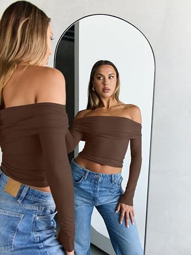 Trendy Queen Long Sleeve Shirts Tops thumbnail 5