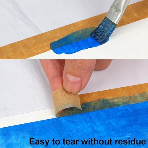Guirnd 12PCS Colored Masking Tape, Kids Art Supplies, DIY Craft Tape, Colored Tape Rolls, Colored Painters Tape, 1.7cm x 12m (2/3In x 13Yards) thumbnail 6