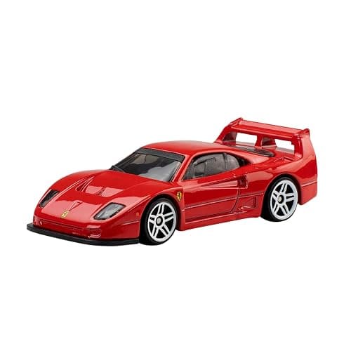Hot Wheels Toy Ferrari Cars, Die-Cast 5-Pack in 1:64 Scale, Officially Licensed Set of 5 Ferrari Collectible Vehicles for Play or Display thumbnail 7