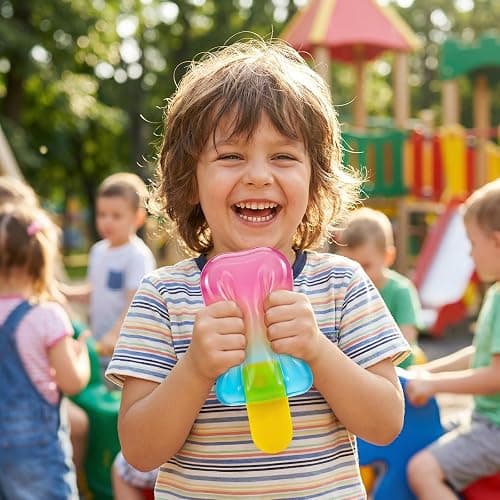 Ice Cream Squeeze Squishy,Summer Party Favors for Kids Adults,Soft Sensory Fidget Toy for Stress & Anxiety Relief,Birthday Gift & Classroom Rewards thumbnail 2