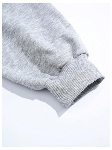 GORGLITTER Women's Oversized Crewneck Sweatshirt Graphic Cute Long Sleeve Lightweight Fall Trendy 2025 Pullover Top thumbnail 4
