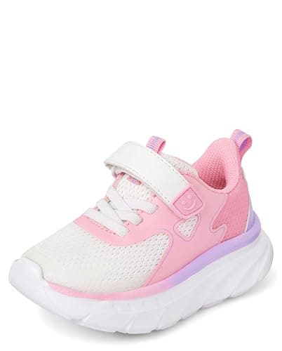 The Children's Place Baby-Girl's Toddler Everyday Casual Sneakers - Image 1