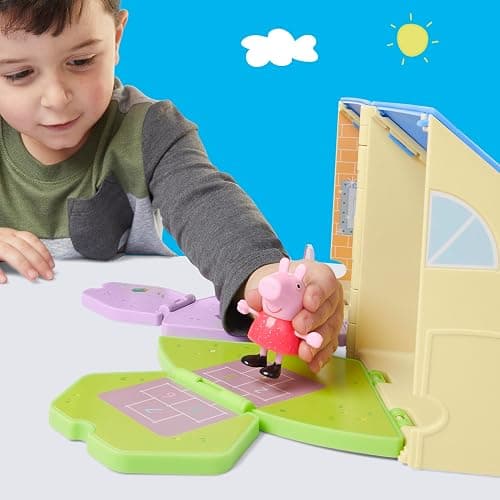 PEPPA PIG Peppa's Pop-Open Playgroup Playset with Figure, Preschool Toys for 3 Year Old Girls and Boys and Up thumbnail 5