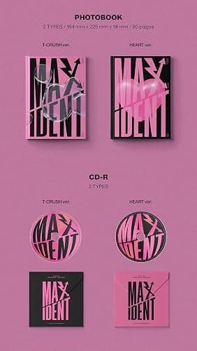 STRAYKIDS - MAXI DENT [STANDARD EDITION : HEART Ver.] Mini Album CD+Mini Poster+Face Sticker+Photocards+Photobook+Lyrics Paper+(Extra 4 Photocards+1 Double-Sided Photocard+Mirror) thumbnail 3