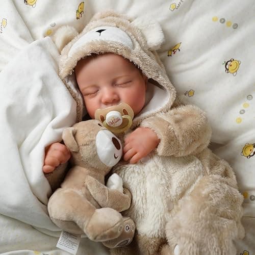 BABESIDE Lifelike Reborn Baby Dolls Boy - 17-Inch Baby Soft Body Realistic-Newborn Baby Doll Silicone Full Body Vinyl Real Life Baby Dolls with Toy Accessories thumbnail 2