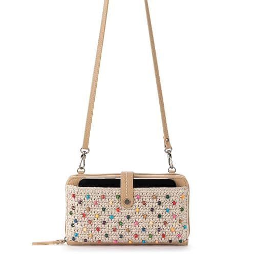The Sak Iris Smartphone Crossbody Purse - Small Women's Cellphone Bag & Wallet For Everyday- Convertible Wristlet With Zipper thumbnail 7
