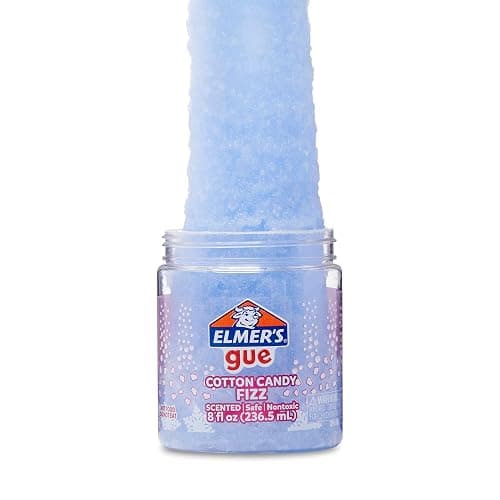 Elmer's Gue Premade Slime, Variety Pack, Includes Clear Slime, Glow in the Dark Slime, Crunchy Slime, 4 Count - Assorted thumbnail 2
