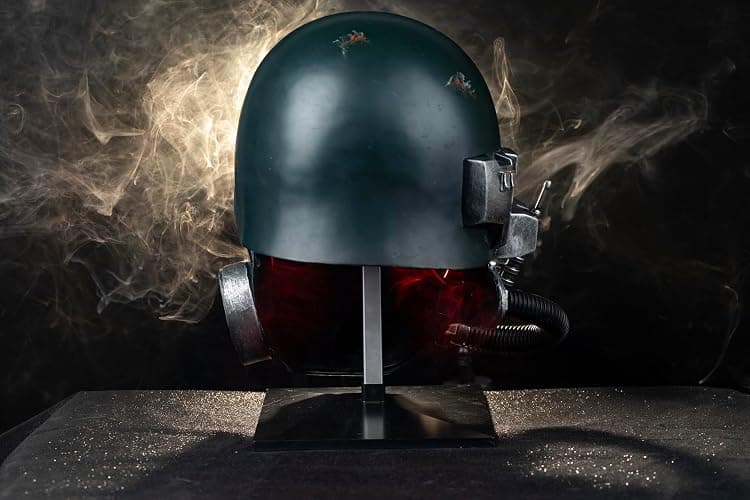 Ranger Helmet NCR Armor Helmet Cosplay Deluxe Full Head Resin Mask Mask | for Halloween Costume Collectible Prop thumbnail 6