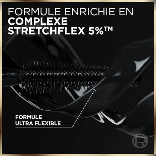 L'Oréal Paris - Mascara Volume Panoramique - Cils Démultipliés - Sans Paquets - Regard Agrandi - Technologie Stretch-Flex - Panorama Volume Millions de Cils - Noir thumbnail 7