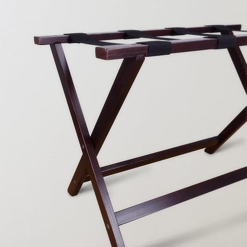 Casual Home Heavy Duty 30" Extra-Wide Luggage Rack, solid wood thumbnail 13