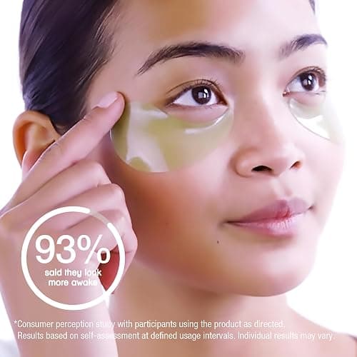 Pixi DetoxifEYE Depuffing Hydrogel Eye Patches with Cucumber, Hyaluronic Acid & Caffeine for Puffy Eyes and Dark Circles | Treats Tired Eyes, Puffiness and Eyebags | Hydrate Eye Area, 60 Patches thumbnail 8
