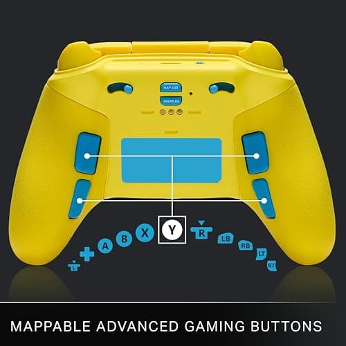 PowerA Wireless Controller for Xbox Series X|S - PAC-MAN SE, hall effect thumbsticks, low latency wireless, officially licensed, works with Xbox One and Windows 10/11 thumbnail 5