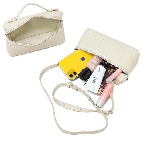Rejolly Crossbody Bag for Women Small Pouch Top-Handle Leather Bag Designer Shoulder Handbag Quiet Luxury Trendy Purse thumbnail 5