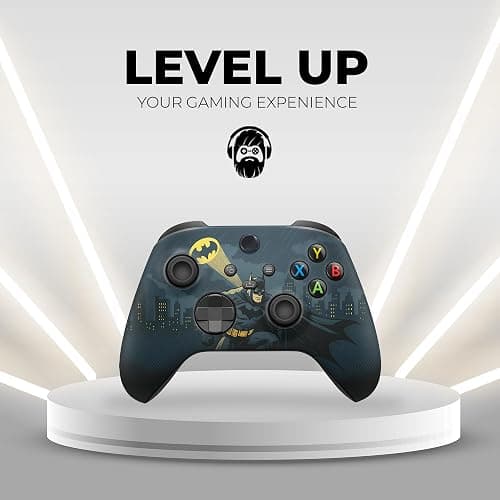 DreamController Battman Gottham Guarrdian Custom X-box Controller Wireless compatible with X-box One/Series X/S Customized in USA with Permanent HYDRO-DIP Printing (NOT JUST A SKIN) (MODDED) thumbnail 7