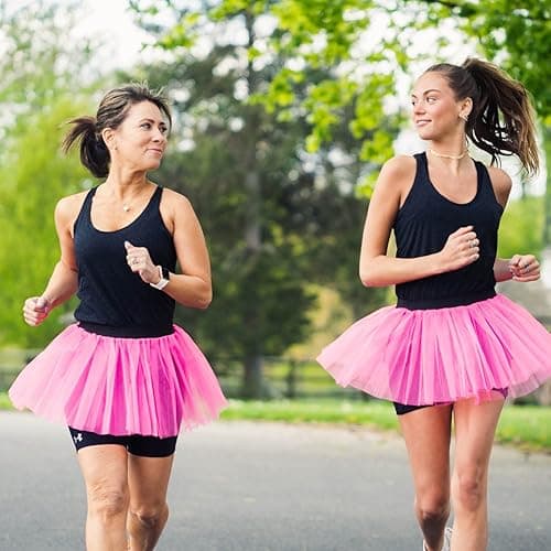 Gone For a Run Running Tutu | Neon Tutu Skirts for Women | Adult Tutus for Women in Multiple Colors | Running Skirts - One Size - Neon Pink thumbnail 4