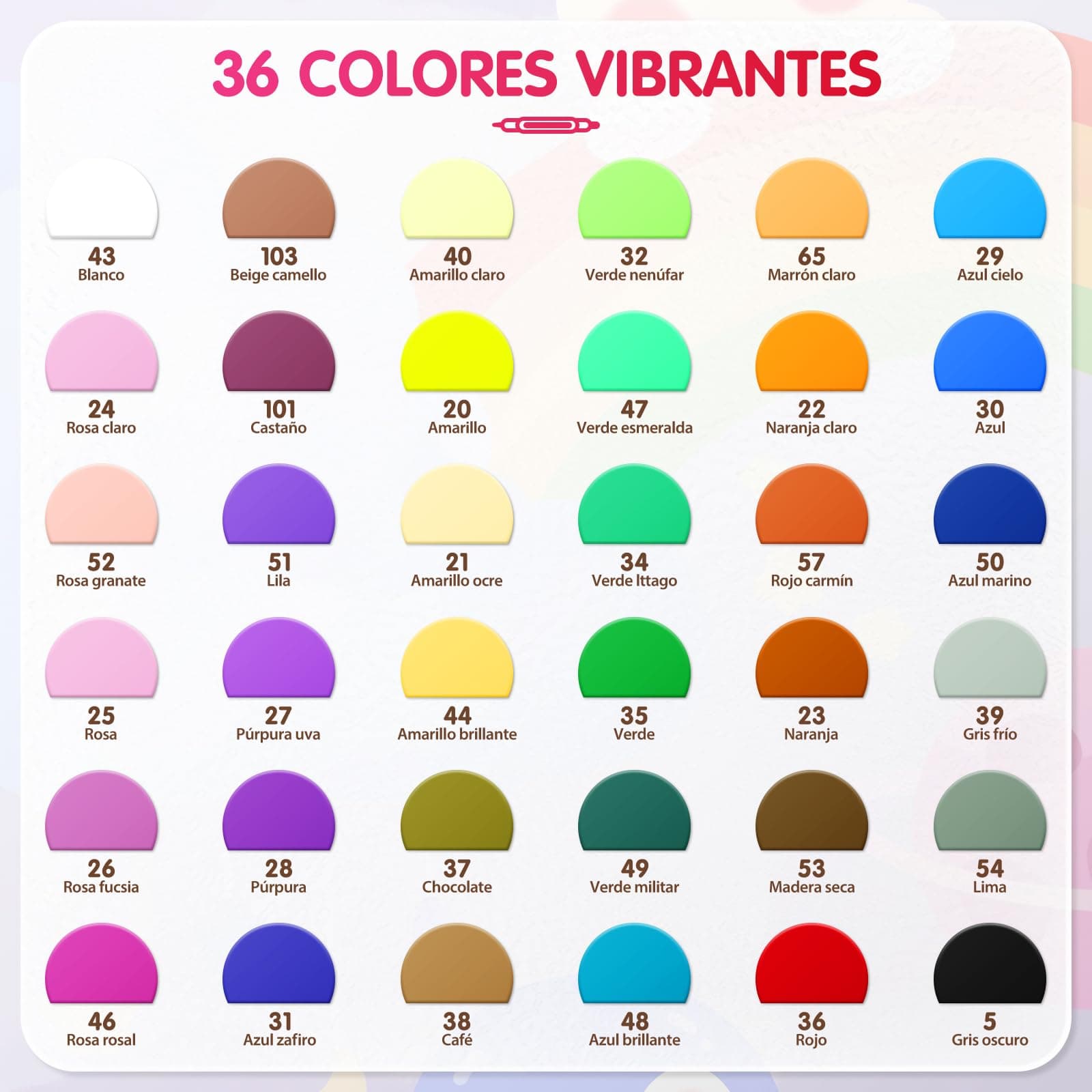 36 Colores Marcadores de Pintura Acrílica de Doble Punta Tinta de Secado Rápido Colores Brillantes Resistentes al Agua y al sol Fáciles de Llevar Aplicables en Papel Vidrio Cerámica y Más thumbnail 7