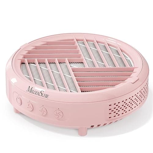 MelodySusie Nail Dust Collector,Compact Vacuum Fan Dust Collector for Beginner with Reusable Filter,HPro Powerful Dust Suction Machine Manicure Pedicure Tool for Acrylic Nail Polishing,Salon & Home - Image 1