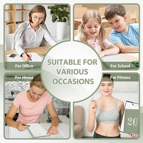 2026 Planner, Weekly and Monthly Calendar Agenda Book, Jan 2026 - Dec 2026, Hardcover Planning Academic Planner for Office School Supplies and Desk Accessories - A5 (6.3'' x 8.5'') thumbnail 7