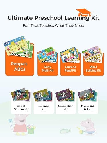 Think Academy Learning Pad - Learn to Read System with Flash Cards Inserted to Learn Alphabet, Numbers, Early Math, Logic, Nature and Daily Life, Educational Toys Gift for 3 4 5 Years Old Boys Girls thumbnail 4