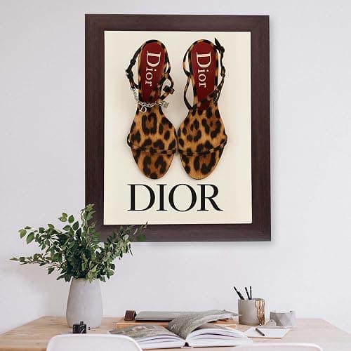 InkFlow Luxury Vintage Cheetah Heels Wall Art Poster - Elegant Fashion Artwork for Home, Living Room, or Bedroom Décor - 18x24 Unframed Wall Art - Cheetah-01 - 18x24 Unframed thumbnail 4