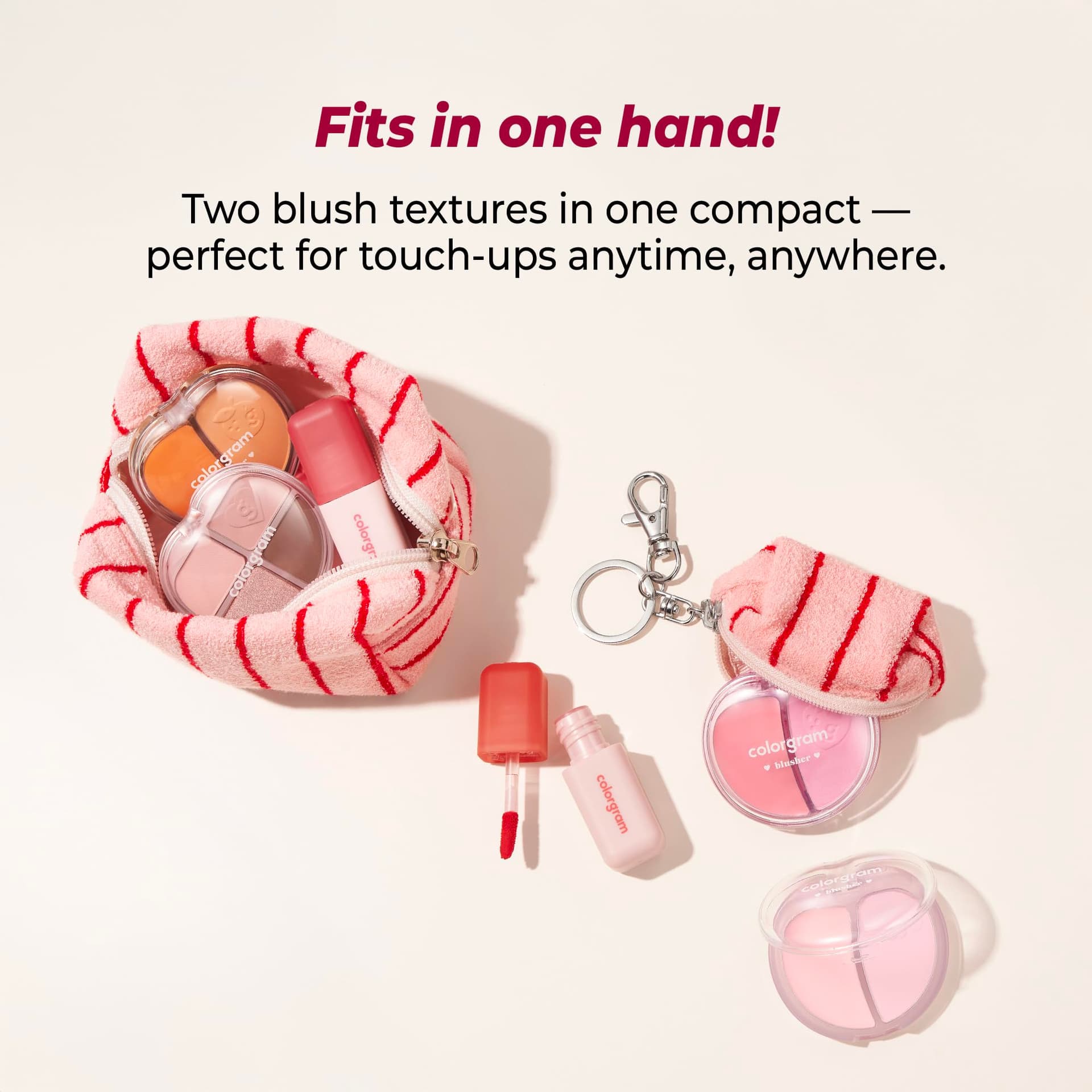 Rubor Tintin Dory Duo Blusher 05 Red Heart Duo 5gr Rojo thumbnail 7