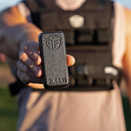 ERIC FLAG 40 lb Weighted Vest for Men & Women - Adjustable 0-40 lb with 16 Iron Weight, Heavy-Duty for Calisthenics, Running and Walking - Compact 1000D Oxford - Weighted Vest with Removable Weights thumbnail 7