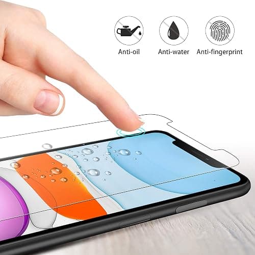 4youquality [4-Pack Screen Protector for iPhone 11 and iPhone XR 6.1-Inch, Tempered Glass Film, [LifetimeSupport][Anti-Scratch][Anti-Shatter] thumbnail 7