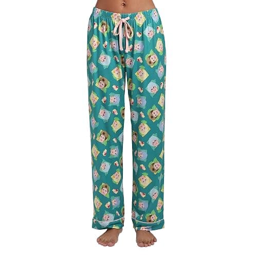 Bioworld Golden Girls Characters All-Over Print Women's Button-Down Shirt And Pants 2-Piece Pajama Set thumbnail 5